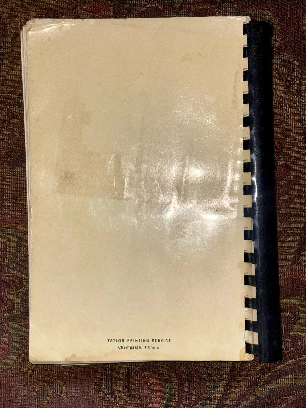 Vintage Royal Illinois 1982 Centennial Cookbook